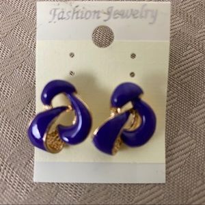 New Purple Stud Earrings